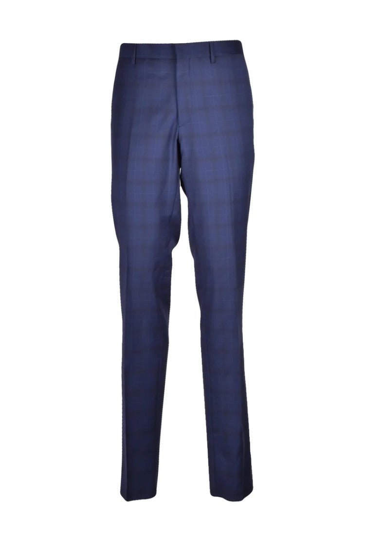 Paoloni Men's Tailored Suit - Blue