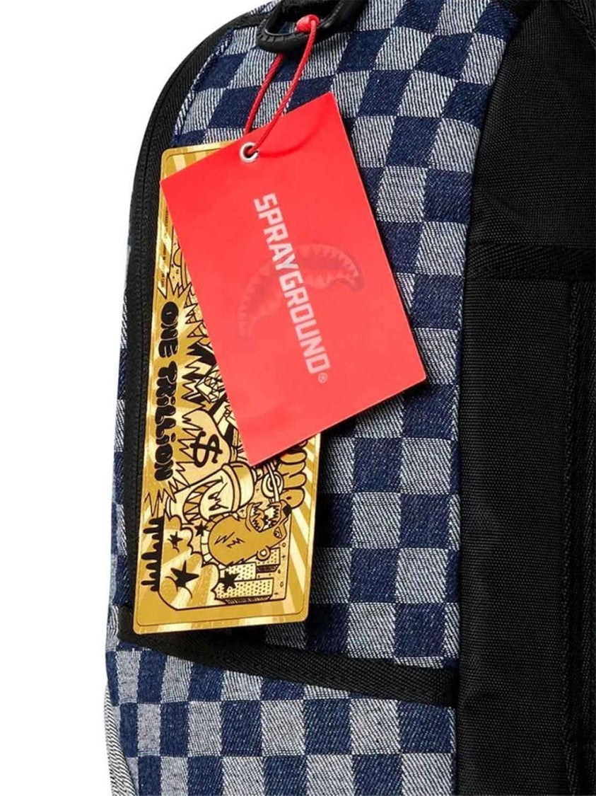 Sprayground Warp & Weft Backpack With Shark Mouth Design