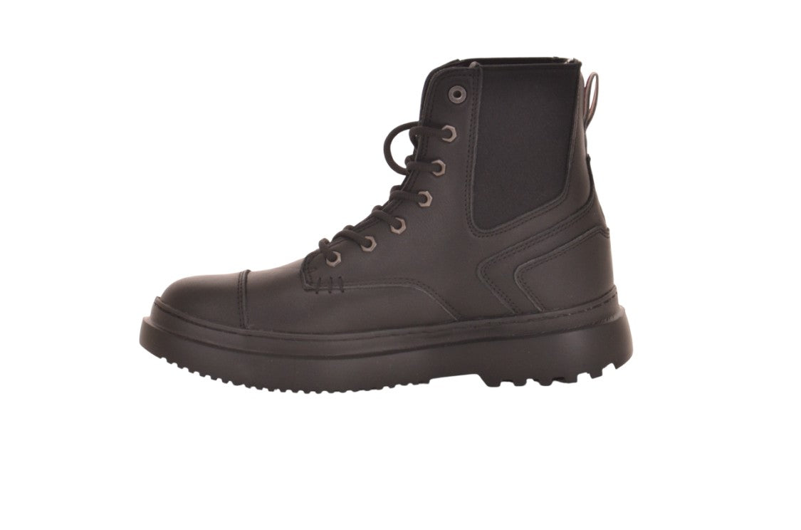 Colmar Originals High-Top Black Sneakers With Lace-Up Design