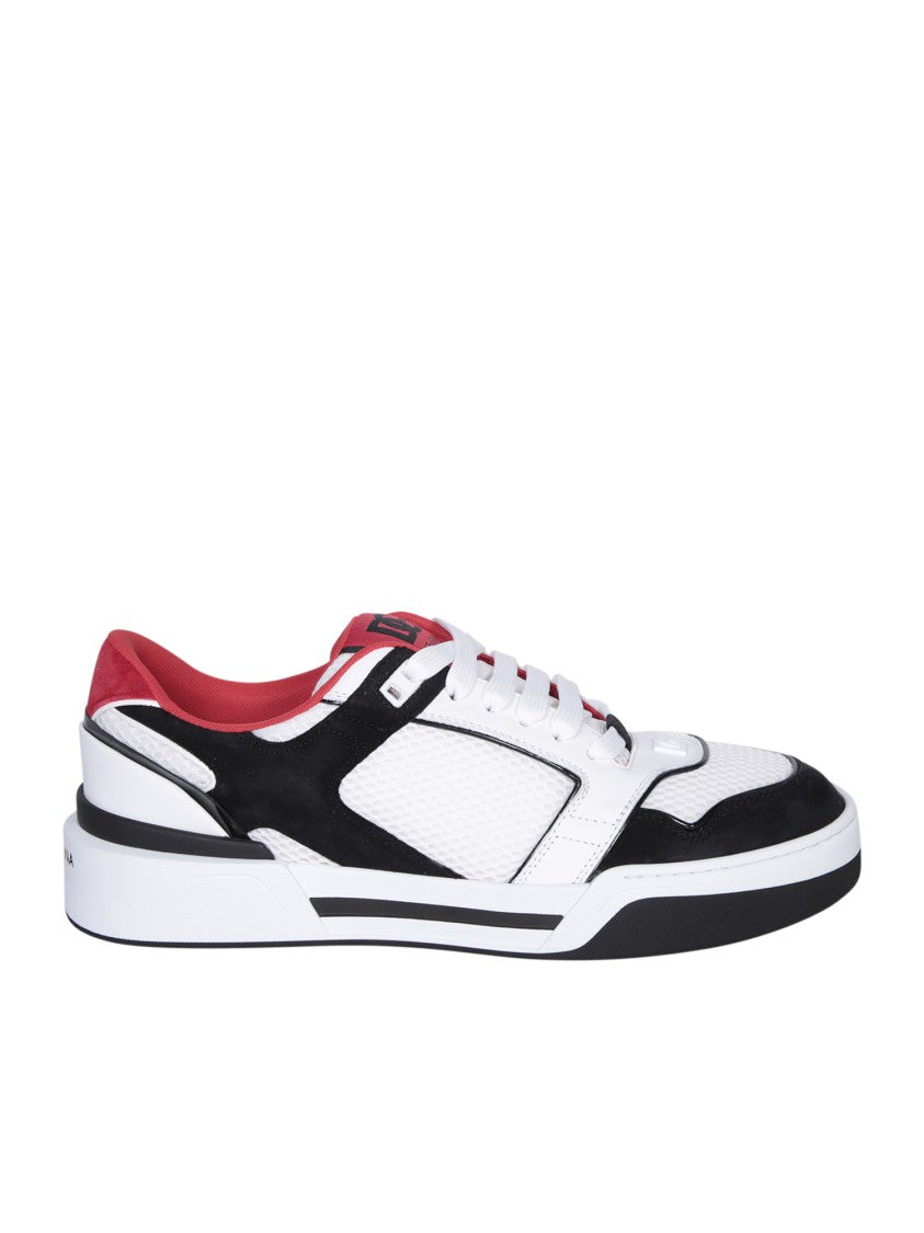 Dolce & Gabbana Lace-Up White Sneakers
