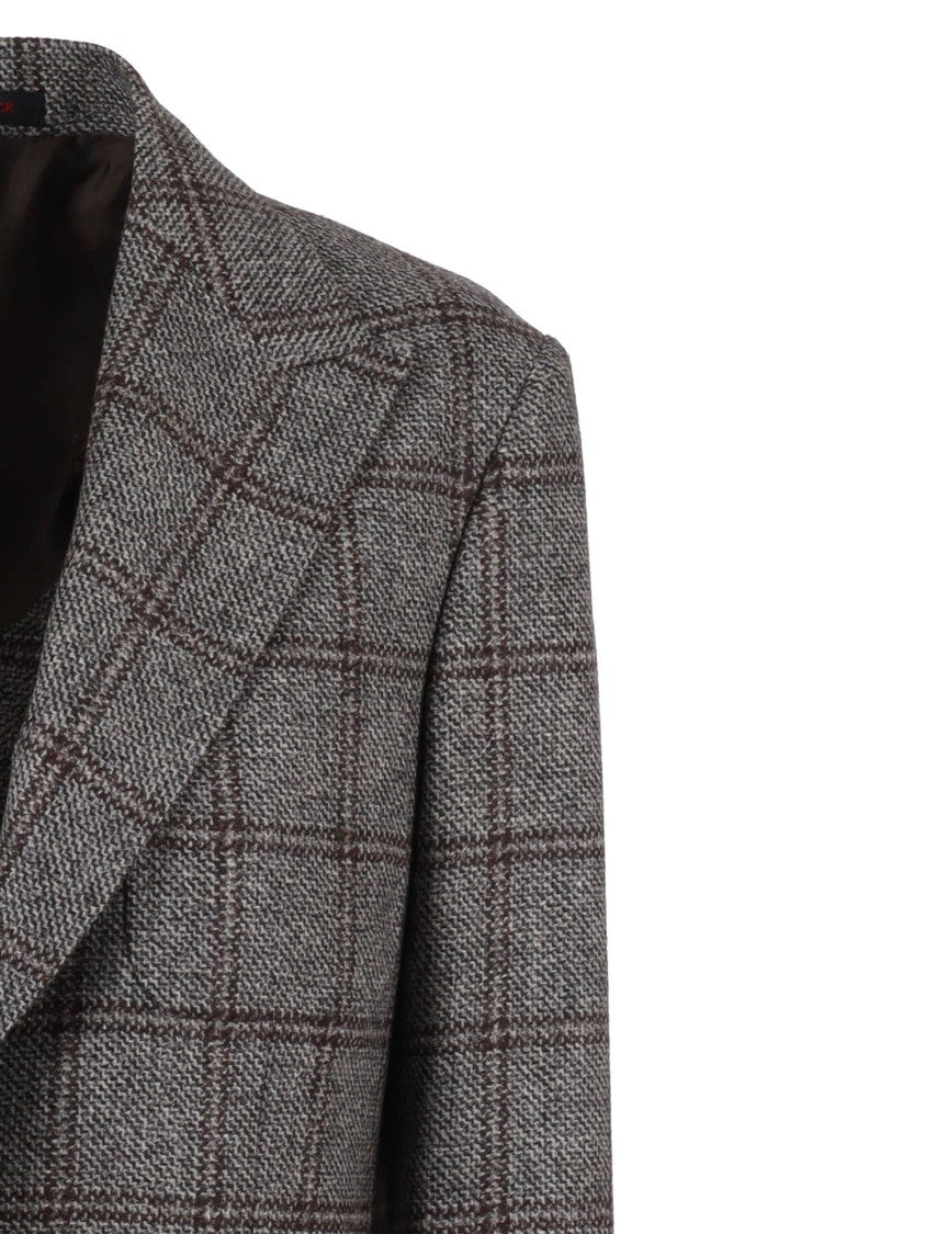 The Gigi Single-Breasted Tailored Jacket In Premium Wool-Cashmere Blend