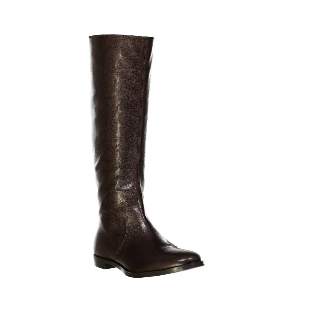 Sergio Rossi Leather Boots With Minimalistic Design