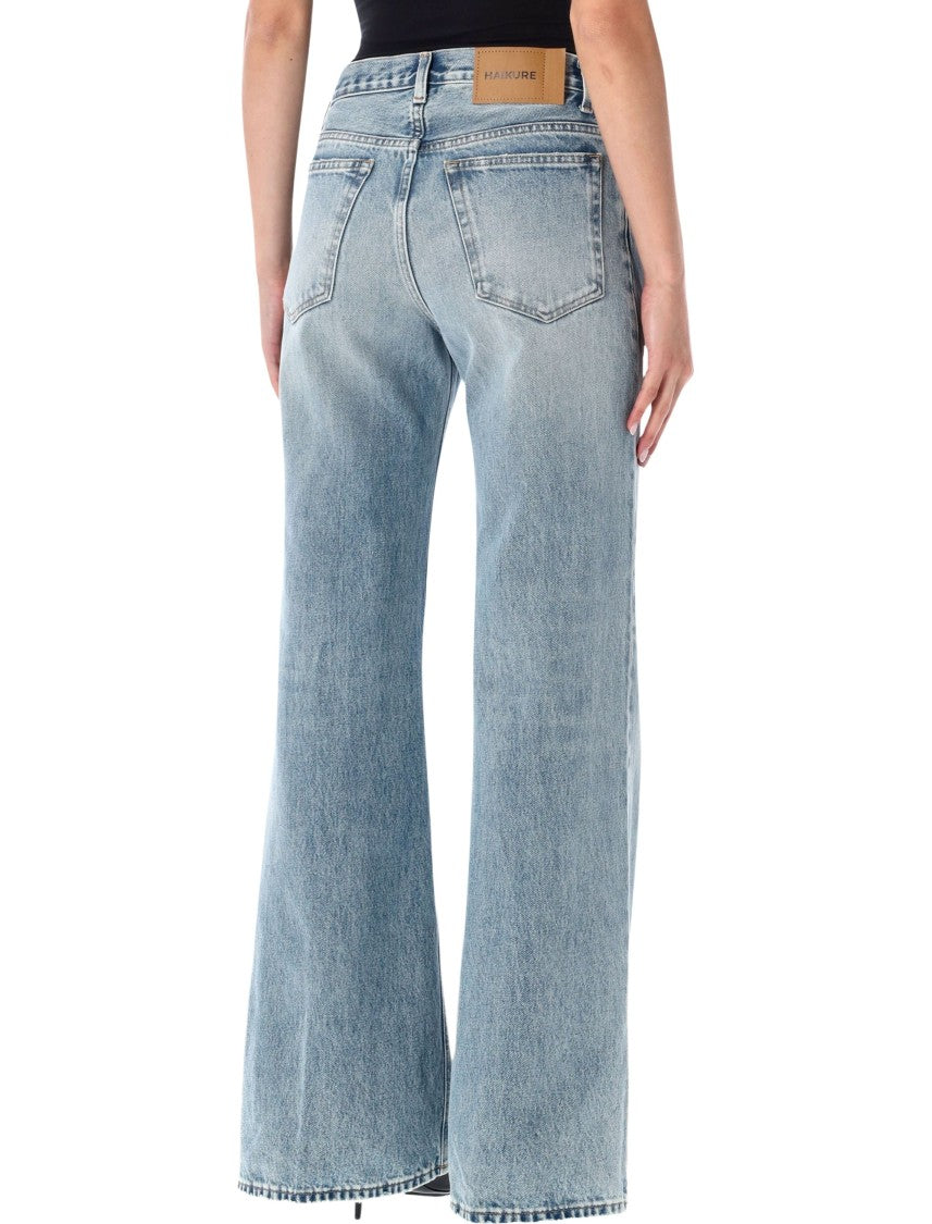 Haikure Light Blue Clara Flare Jeans