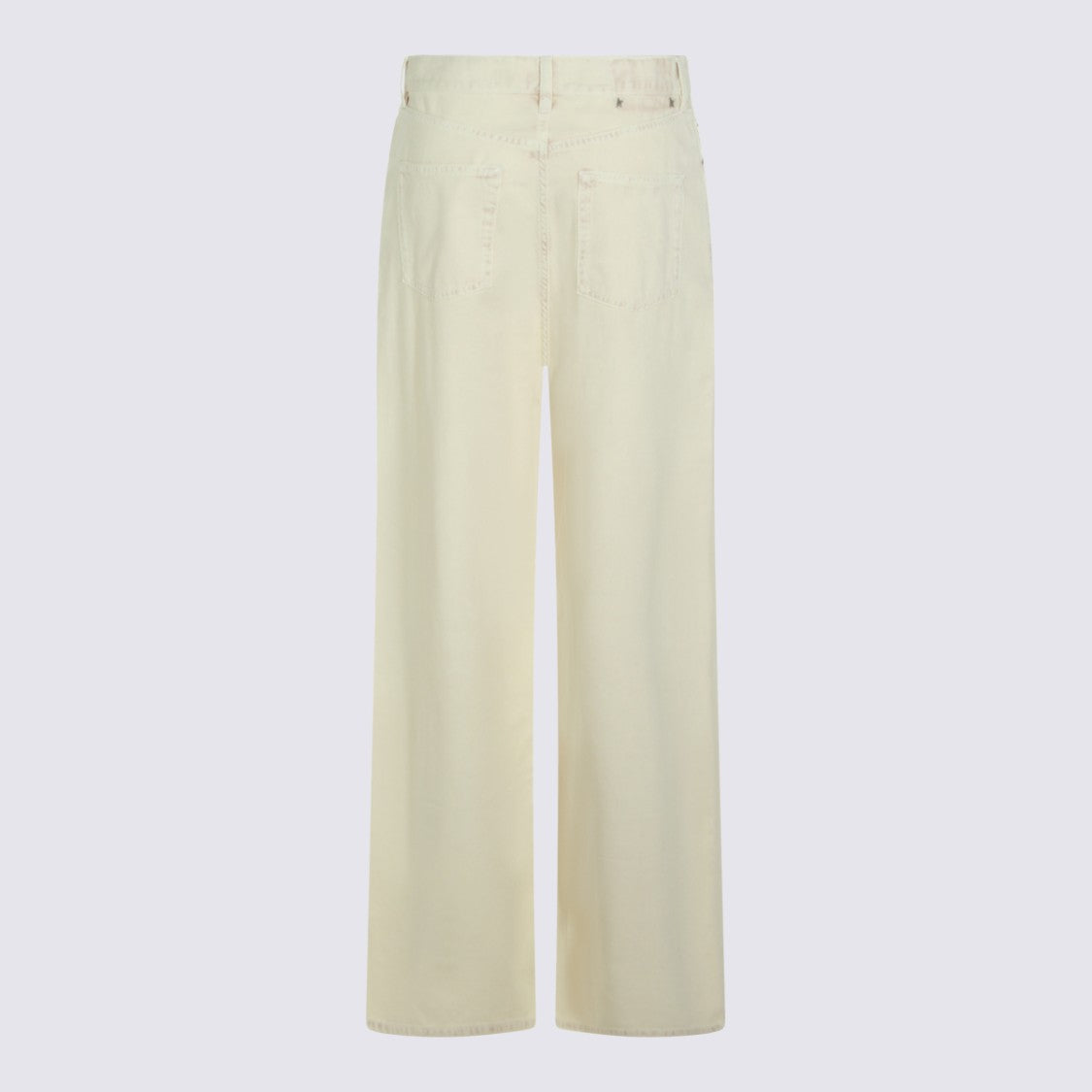 Golden Goose Straight-Leg High-Waist Jeans With Classic Five-Pocket Styling