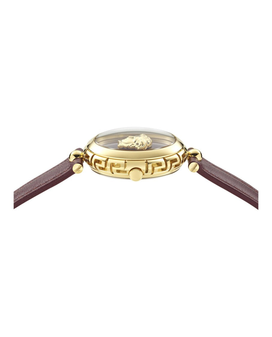 Versace Medusa Jewel Leather Watch