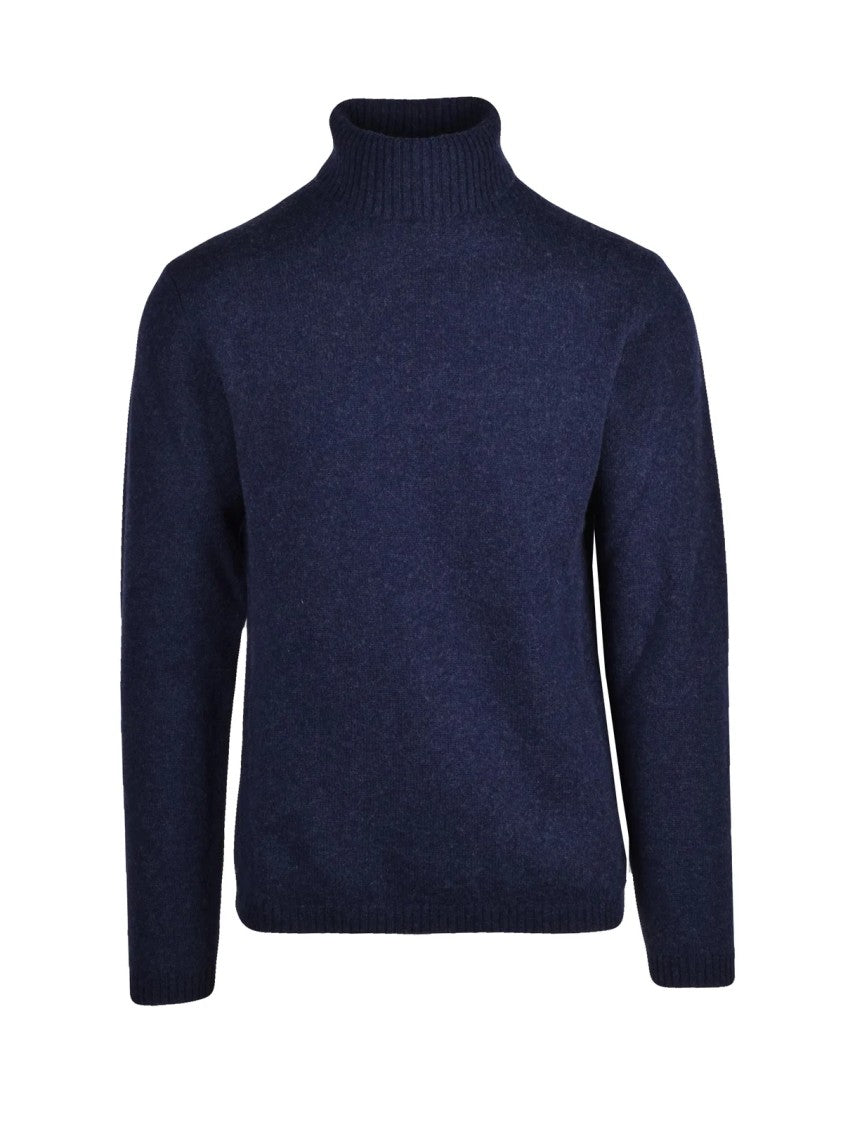 Daniele Fiesoli High Neck Extrafine Merino Wool Sweater
