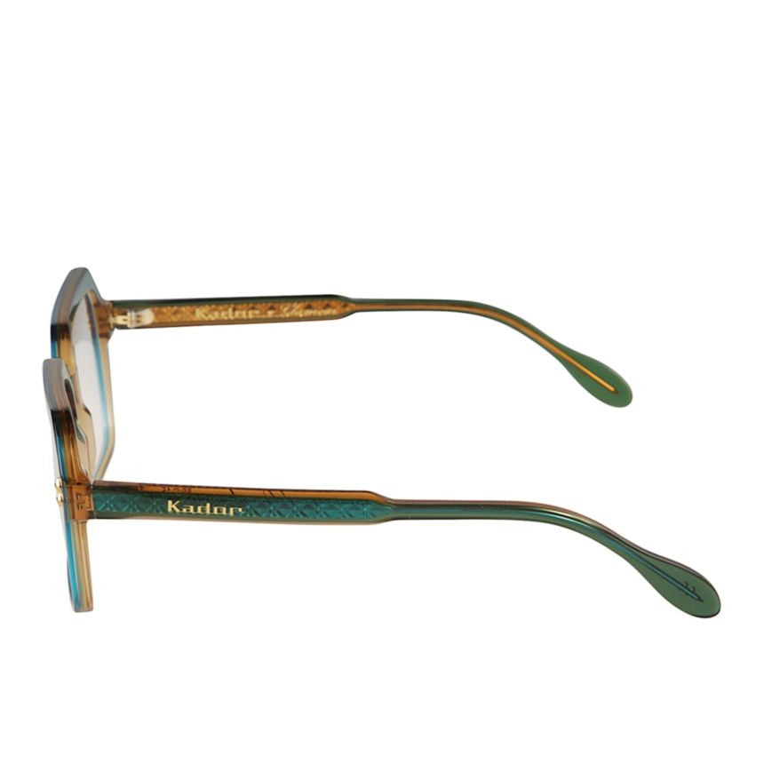 Kador Giada Glamour Geometric Frame Sunglasses With Oversized Lenses