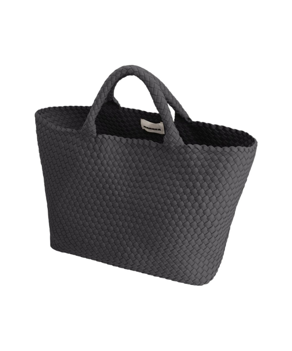 Marrea Spacious Neoprene Shopper With Textured Woven Pattern
