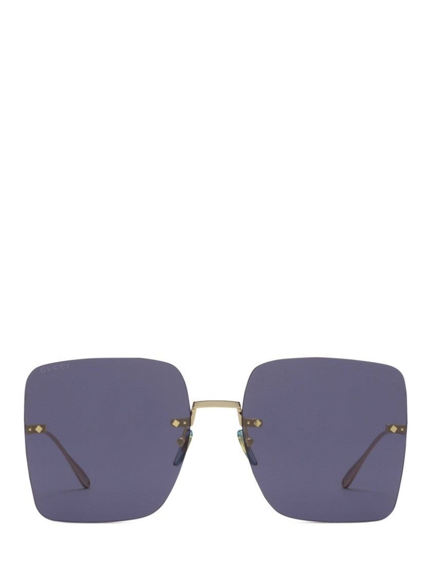 Gucci Bold Black Oversized Square Sunglasses
