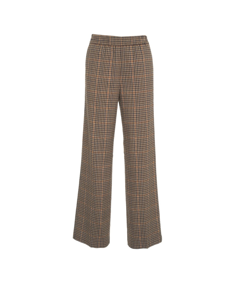 Liu Jo Checked Palazzo Pants