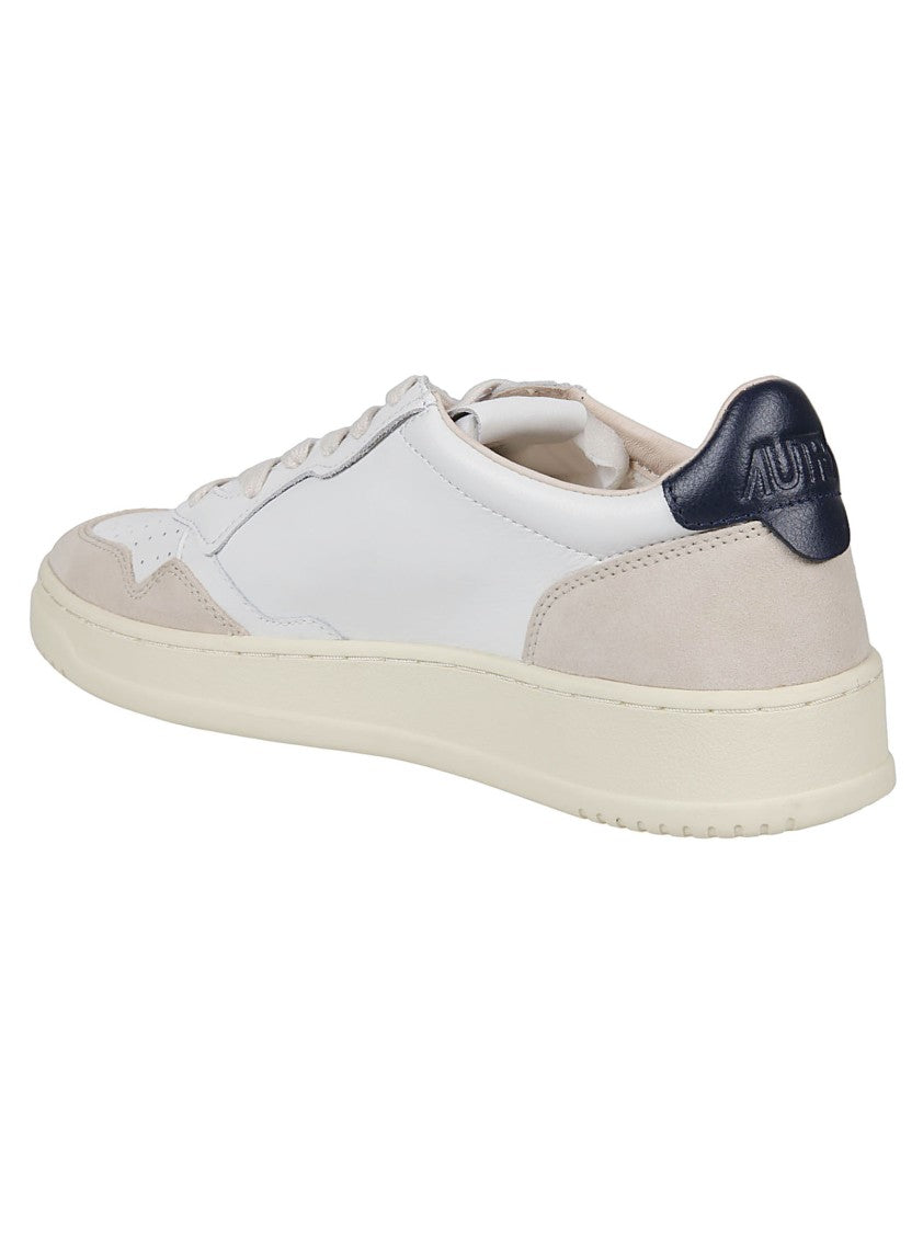 Autry Medalist Low Leather Suede Low-Top Sneakers