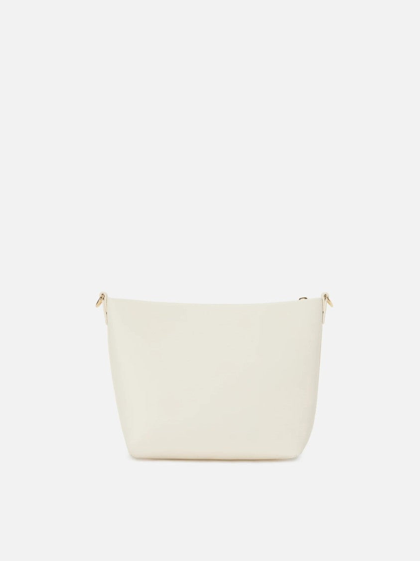 Mc2 Saint Barth Minimalist Handbag With Structured Silhouette And Gold-Tone Accents