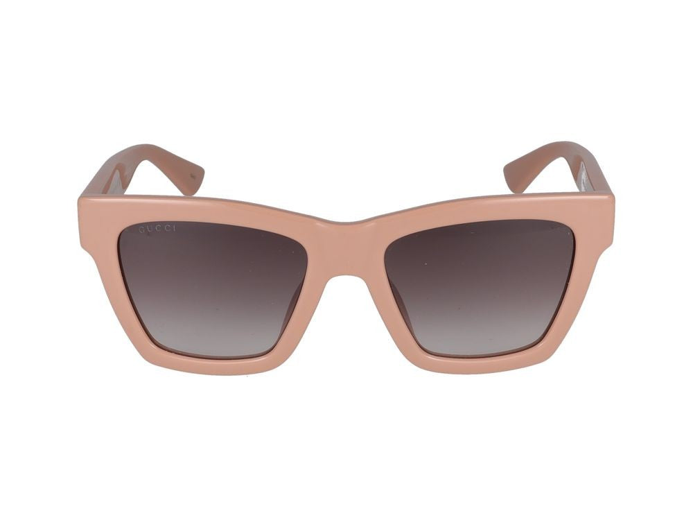 Gucci Pink Gg1714s Square Gradient Sunglasses