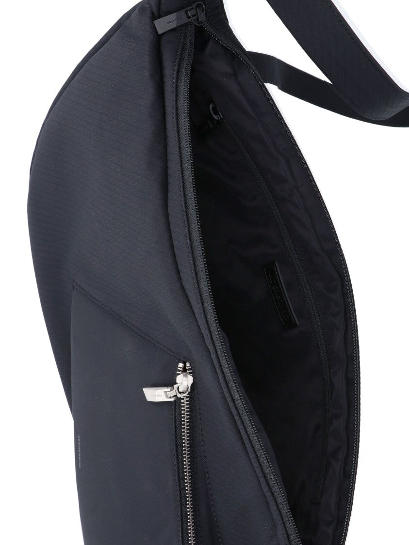 Ader Error Structured Black Bag With Clean Lines