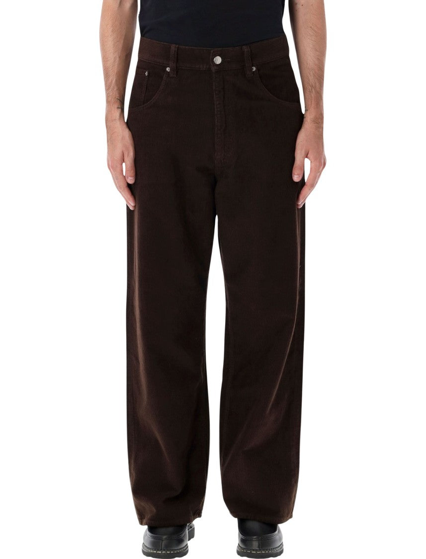 Sunflower Superwide Cotton Corduroy Five-Pocket Wide-Leg Pants