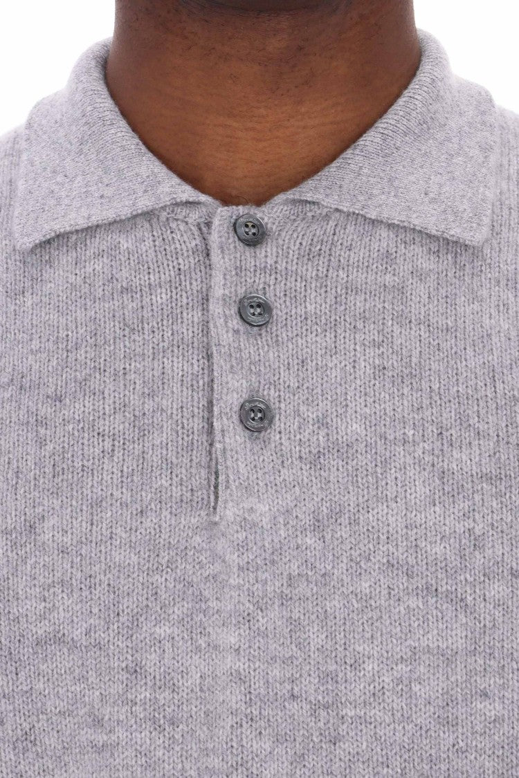 Drumohr Lambswool Knit Polo-Shirt