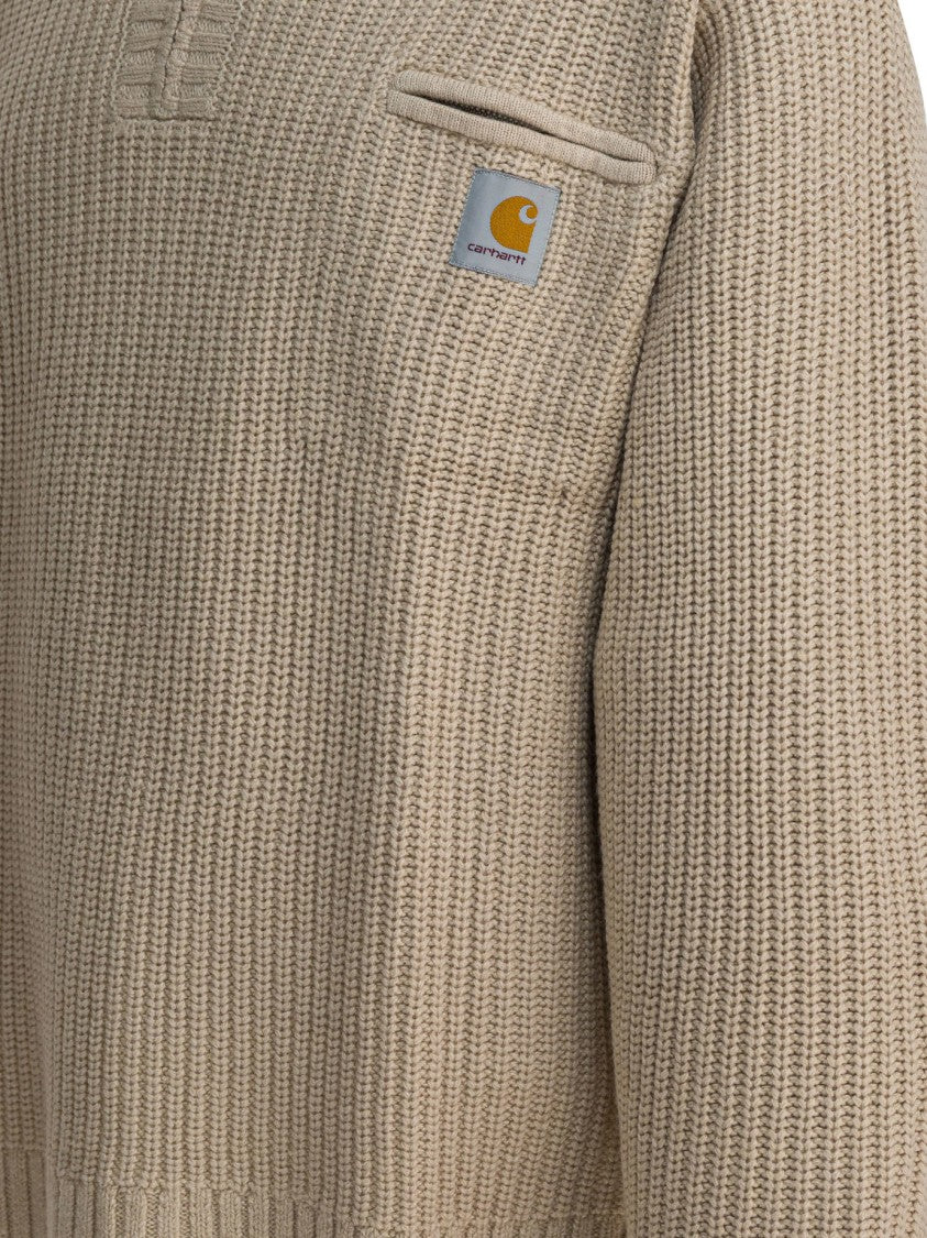 Carhartt Wip "Detroit" Half-Zip Sweater