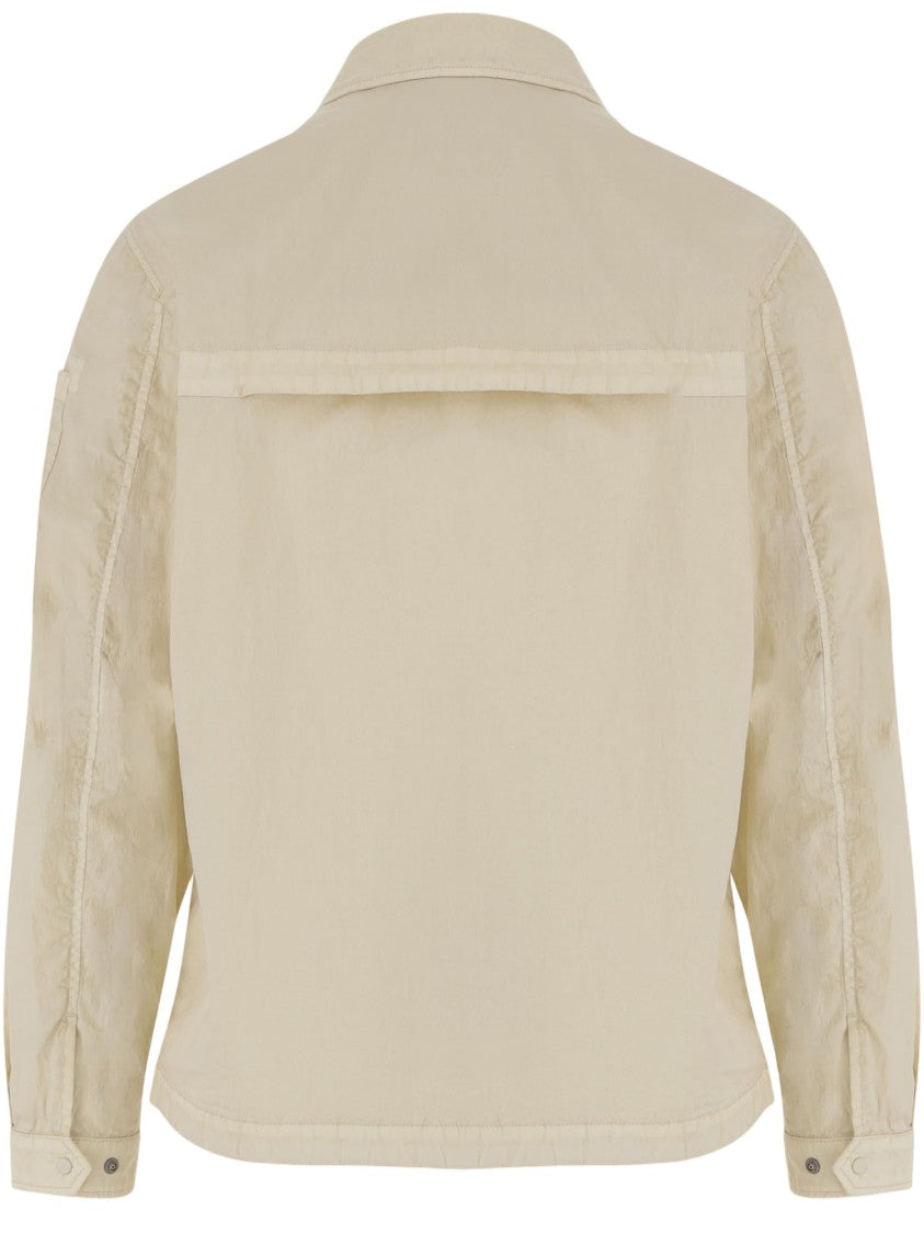 C.P. Company Technical Cotton-Blend Utility Shirt With Classic Collar