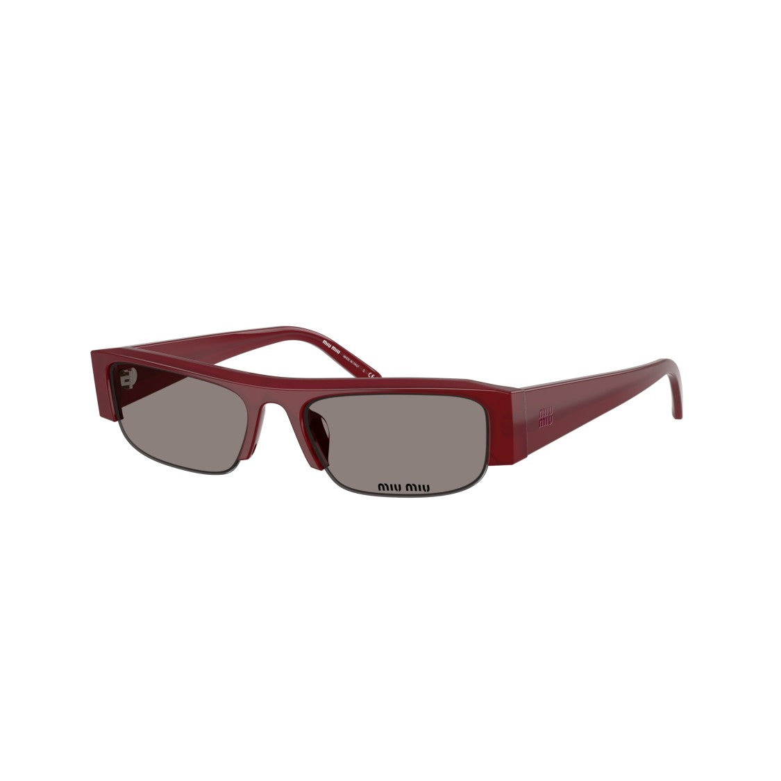 Miu Miu 0Mu B07s Rectangular Acetate Sunglasses
