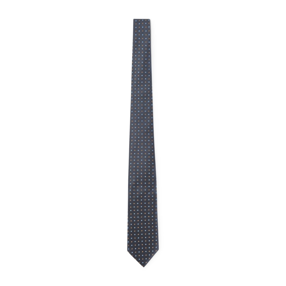Giorgio Armani Slim Silk Tie With Patterned Design