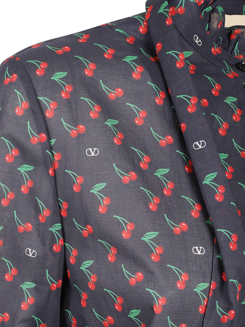 Valentino Garavani Cherry Print Shirt