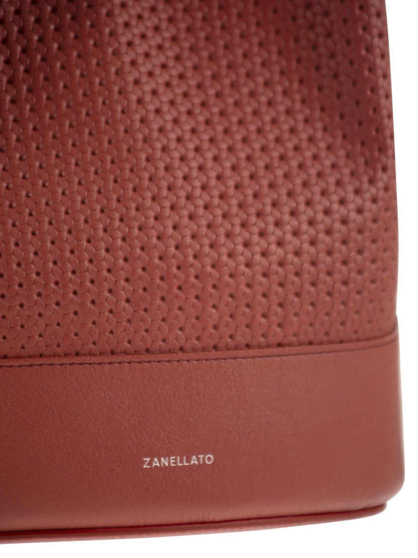 Zanellato Monda' - Leather Bucket Bag S