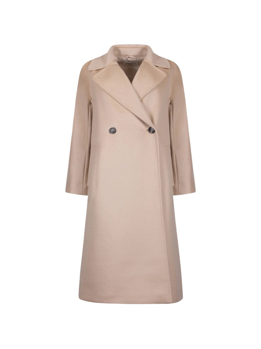 Weekend Wkdresina Knee-Length Beige Trench Coat