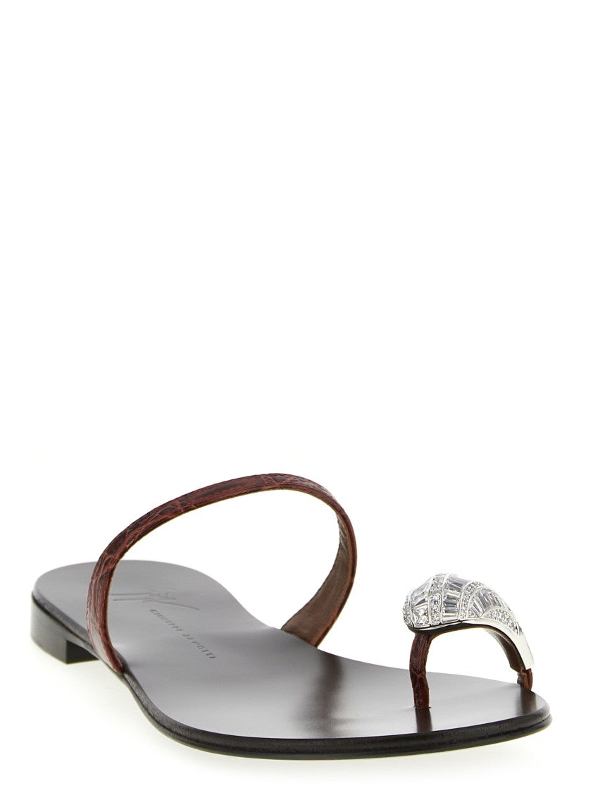 Giuseppe Zanotti Icon Ring' Sandals