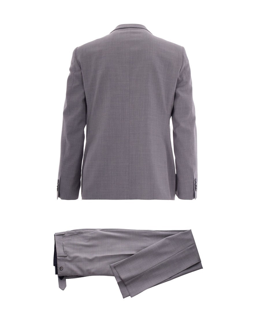 L.B.M. 1911 Pearl Grey Single-Breasted Suit
