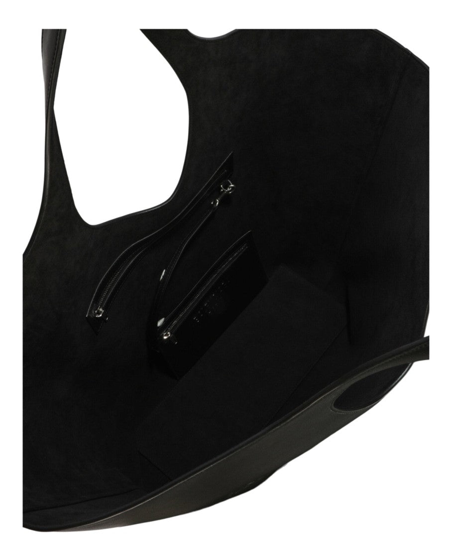 Balenciaga Mary Kate Medium Tote With Suede Lining And Embossed Logo