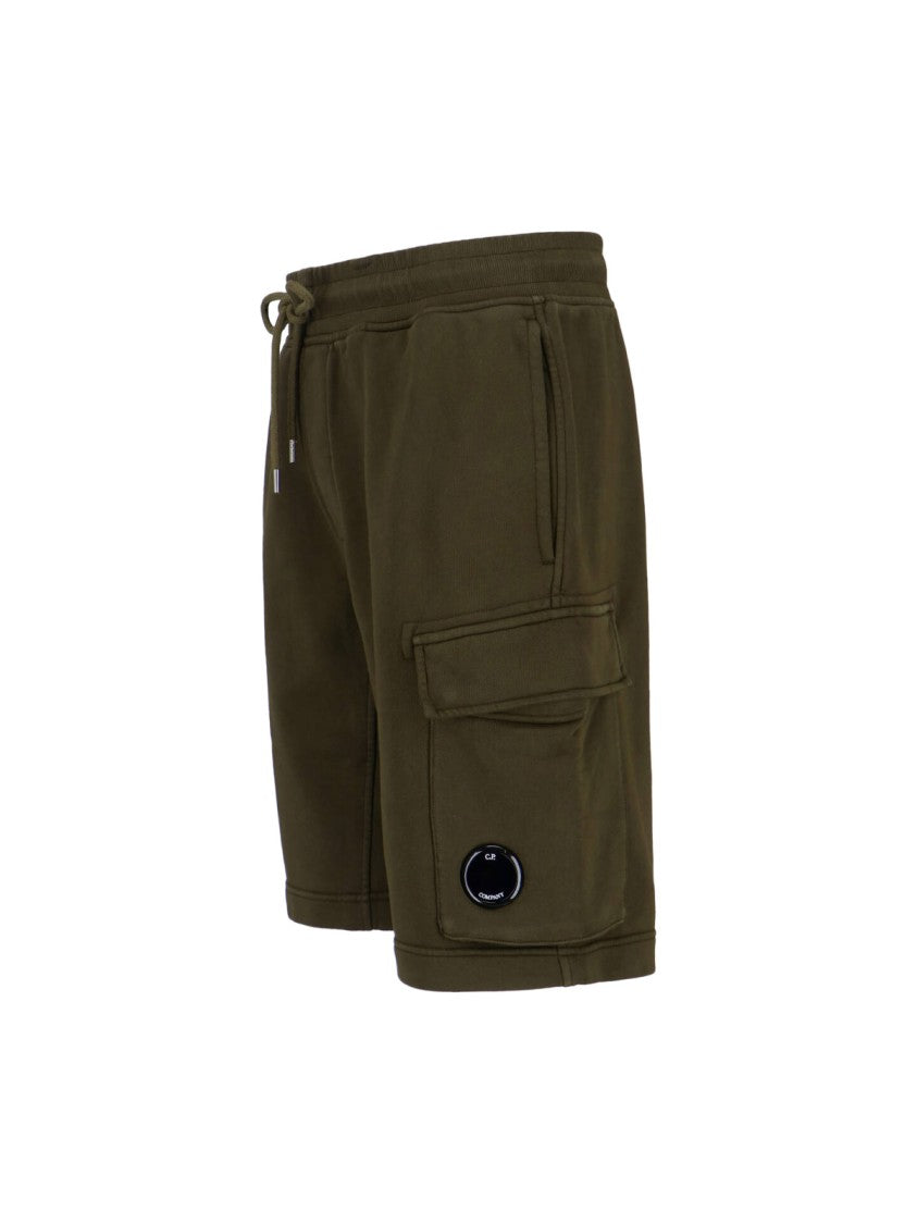 C.P. Company Straight-Leg Green Trousers With Minimalist Design