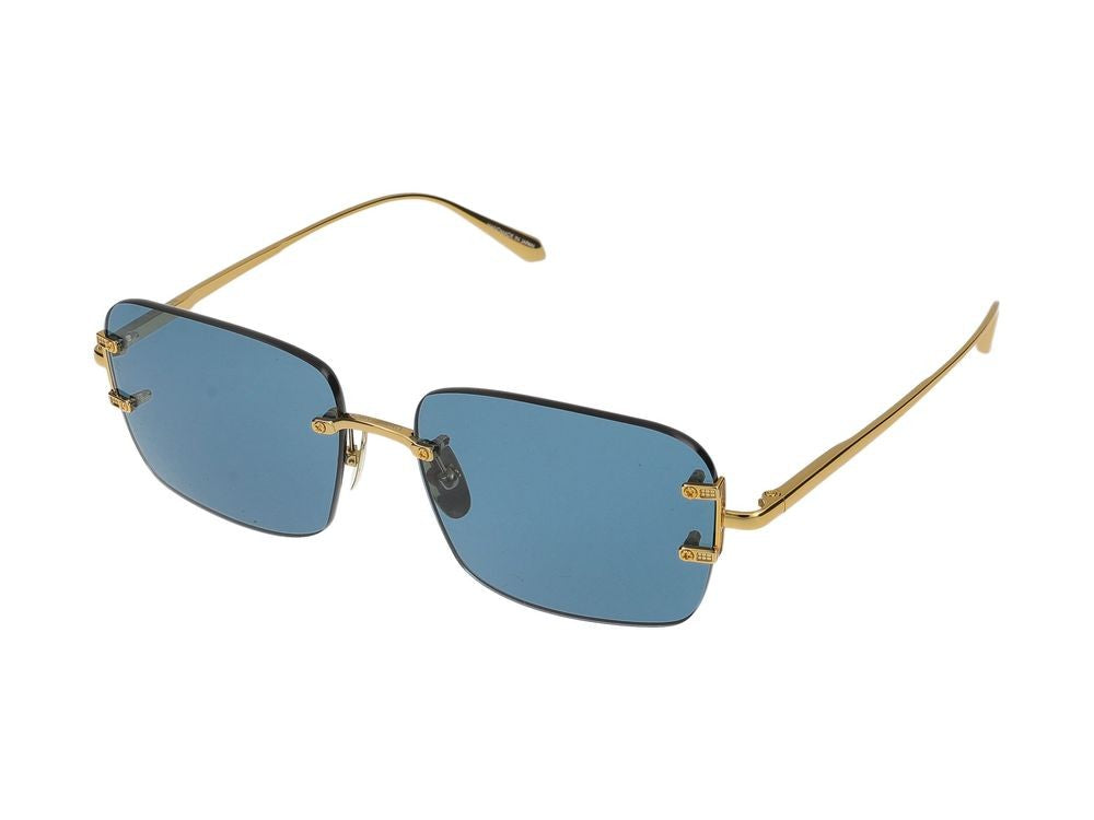Linda Farrow Sunglasses Linda Farrow Lfl1476 Sasha C2 Yellow Gold/Light Gold 58/17/145