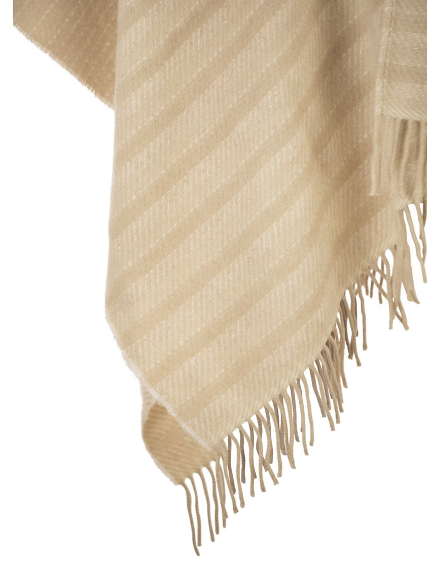 Peserico Fringed Virgin Wool