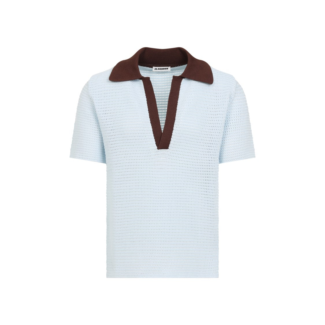 Jil Sander Short Sleeves Knit Polo