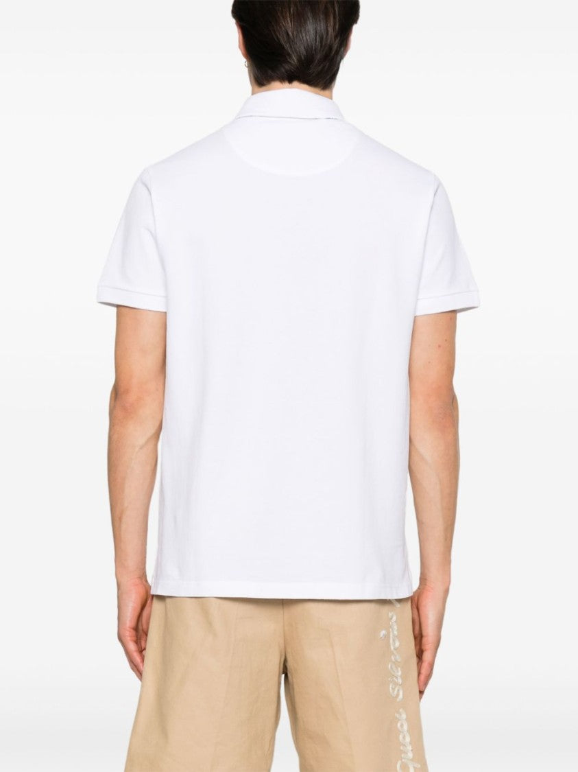 Etro Classic White Polo Shirt
