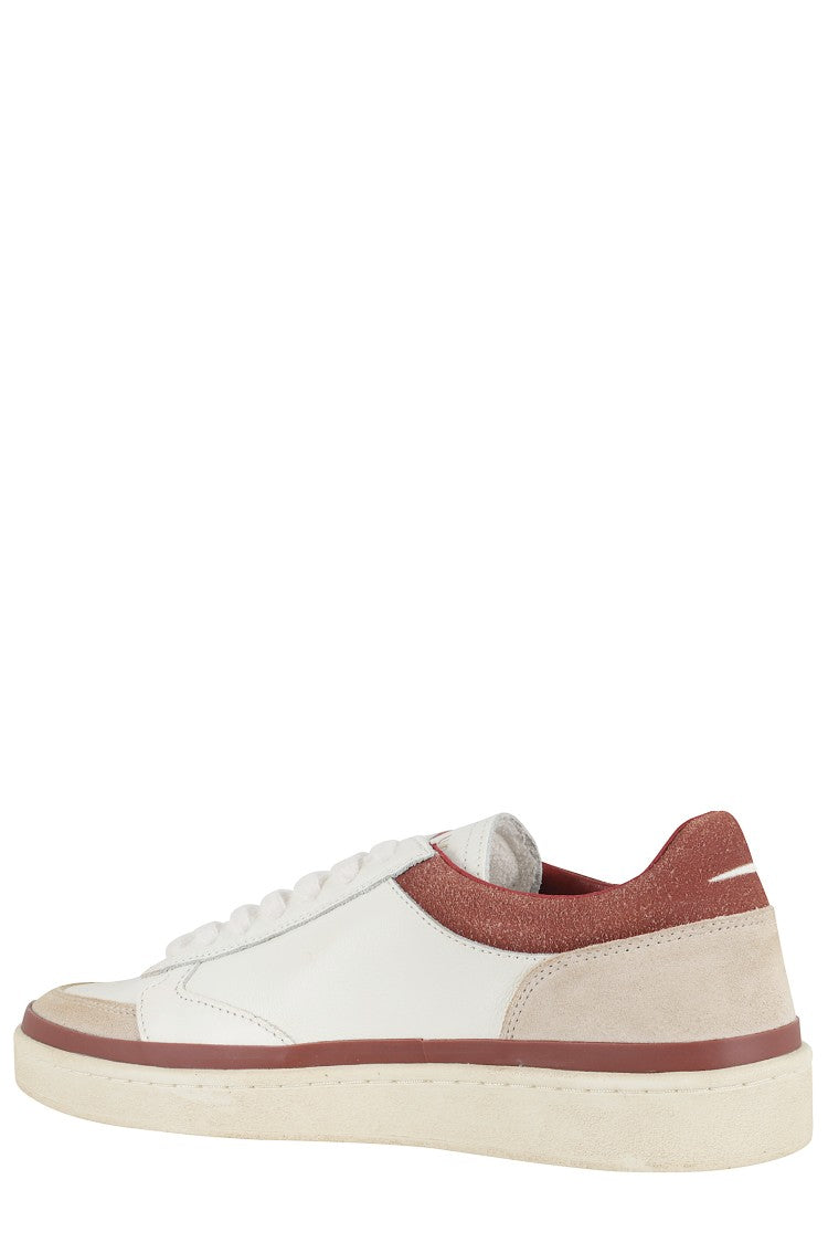 Ghoud Low-Top Sneakers With Suede Inserts