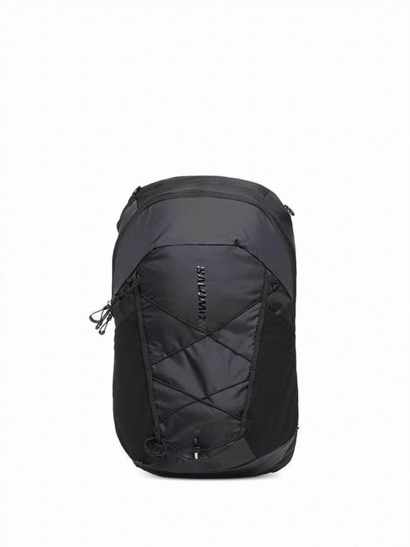 Salomon Compact Black Polyamide Backpack With Durable Design
