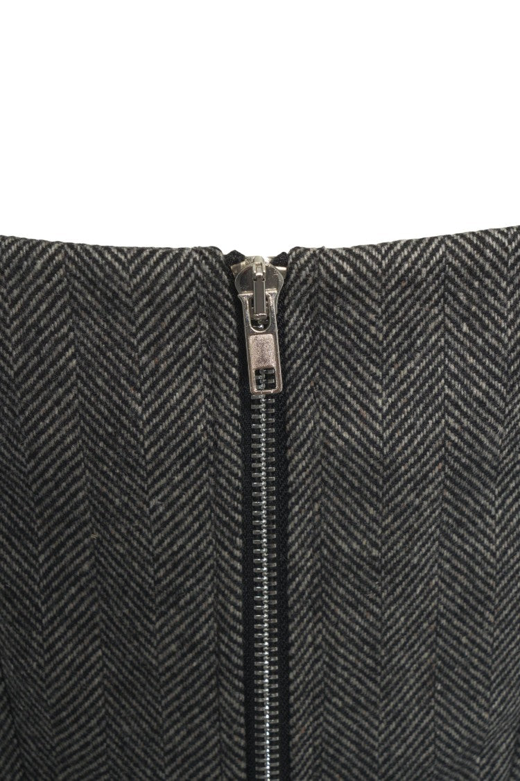 Ottod'ame Square-Neck Bustier Top