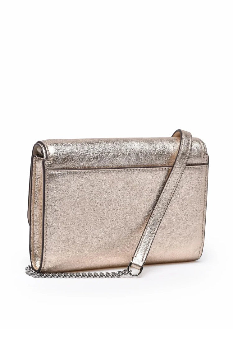 Tory Burch Emerson Metallic Shoulder Bag - Gold