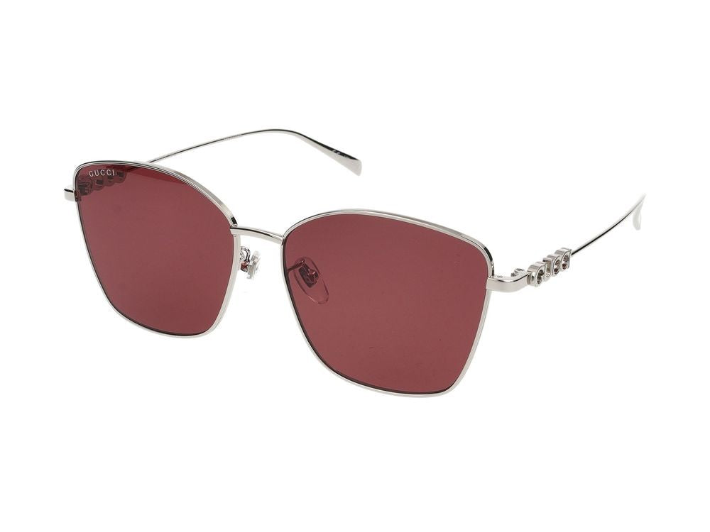 Gucci Sunglasses Gucci Gg1805sa 004 Silver Silver Red 60/15/145