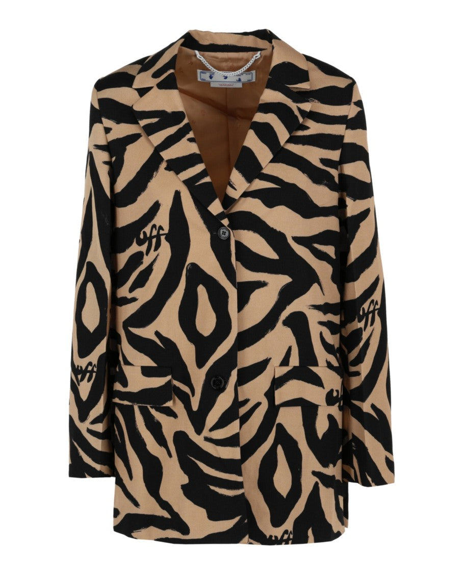 Off-White Zebra Tomboy Jacket