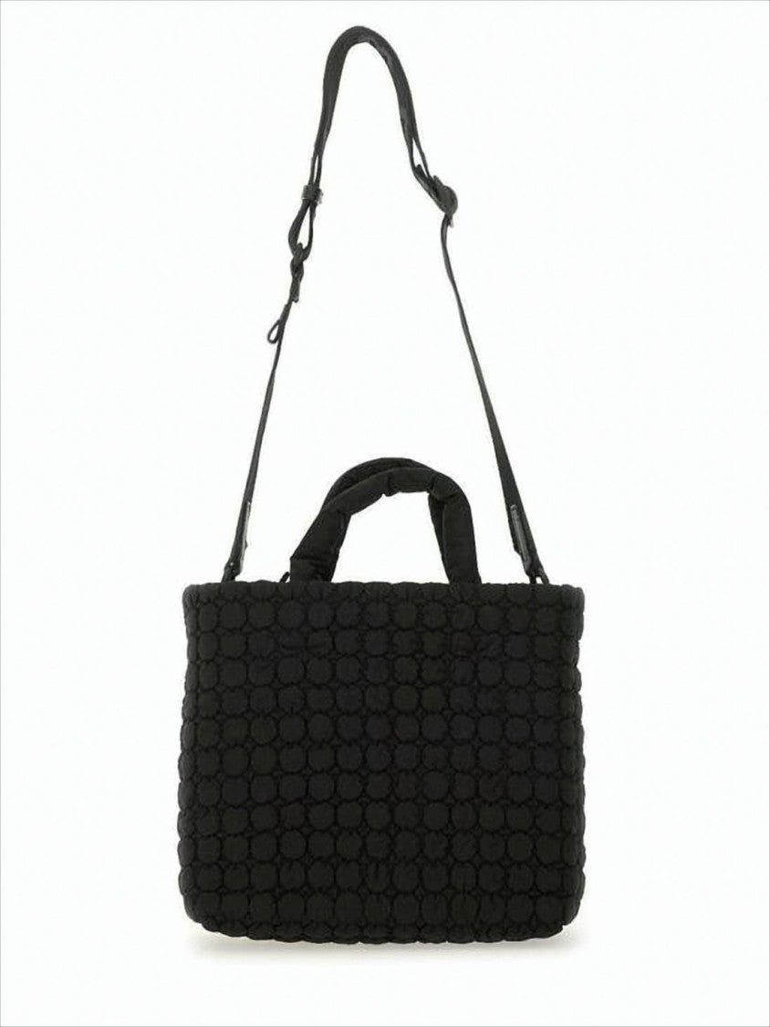 Marni Textured Black Tote Bag