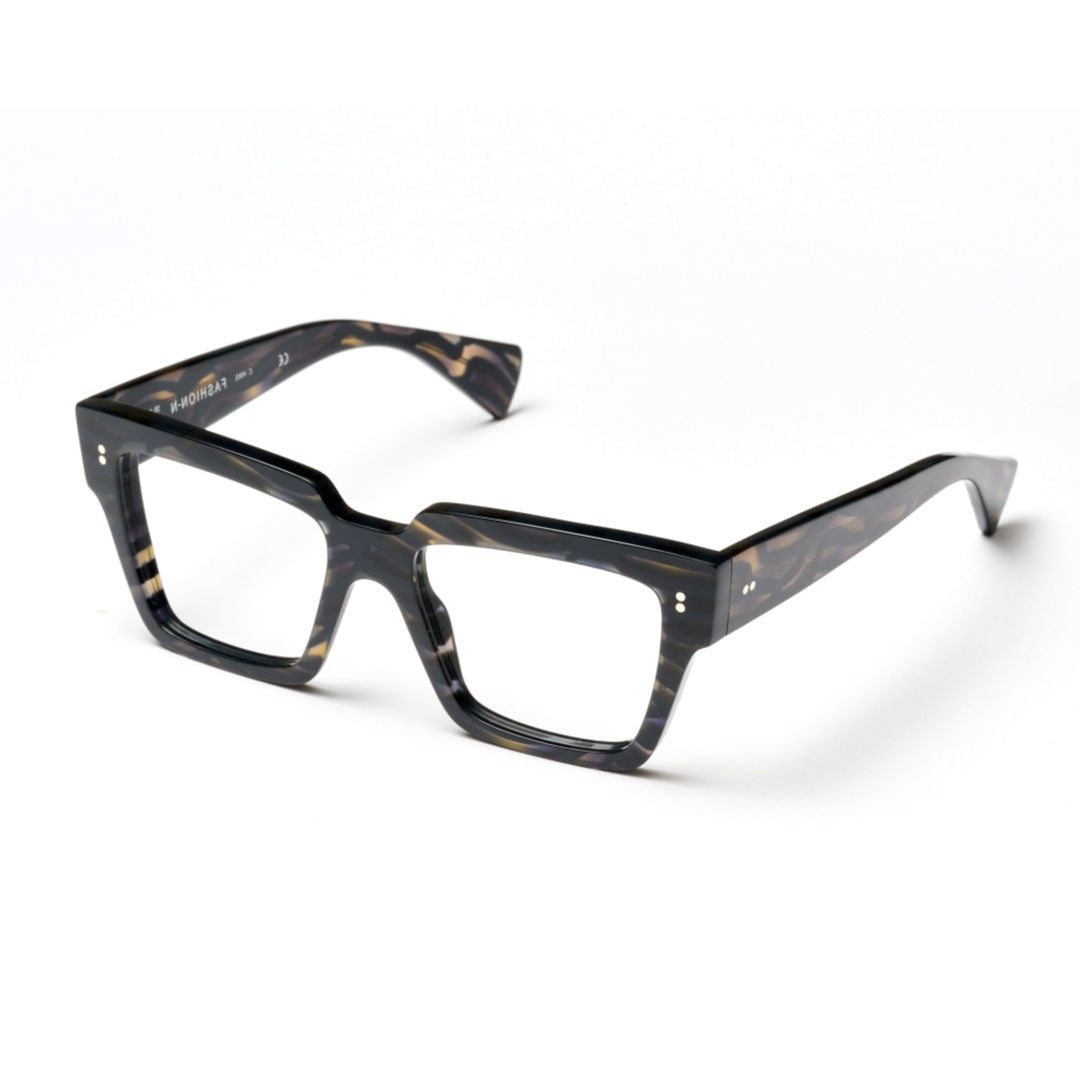 Kador Fashion/N Oversized Tortoiseshell Sunglasses With Metallic Accents