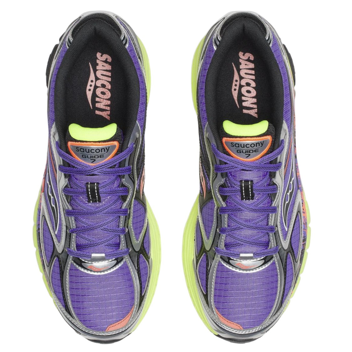 Saucony Progrid Guide 7 Hi Octane Fabric Sneakers