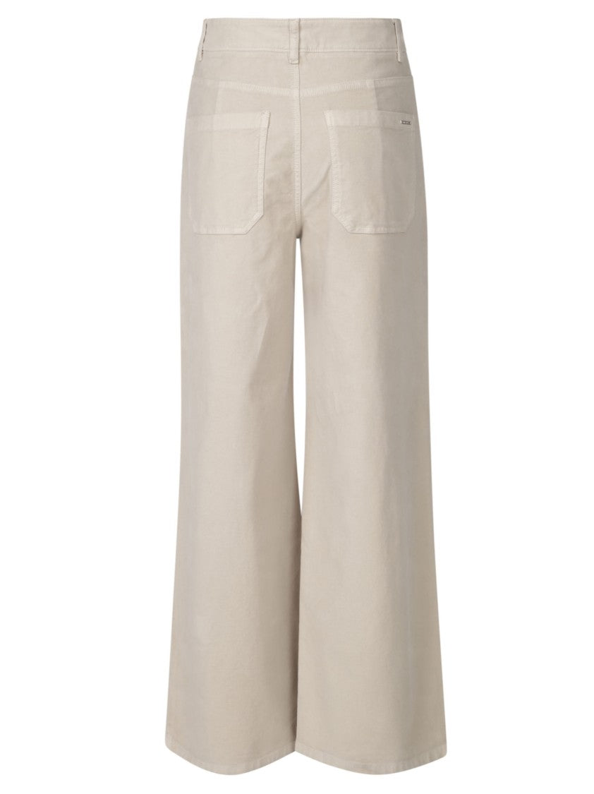 Incotex Wide Leg Winter Pants With Five Pocket Design