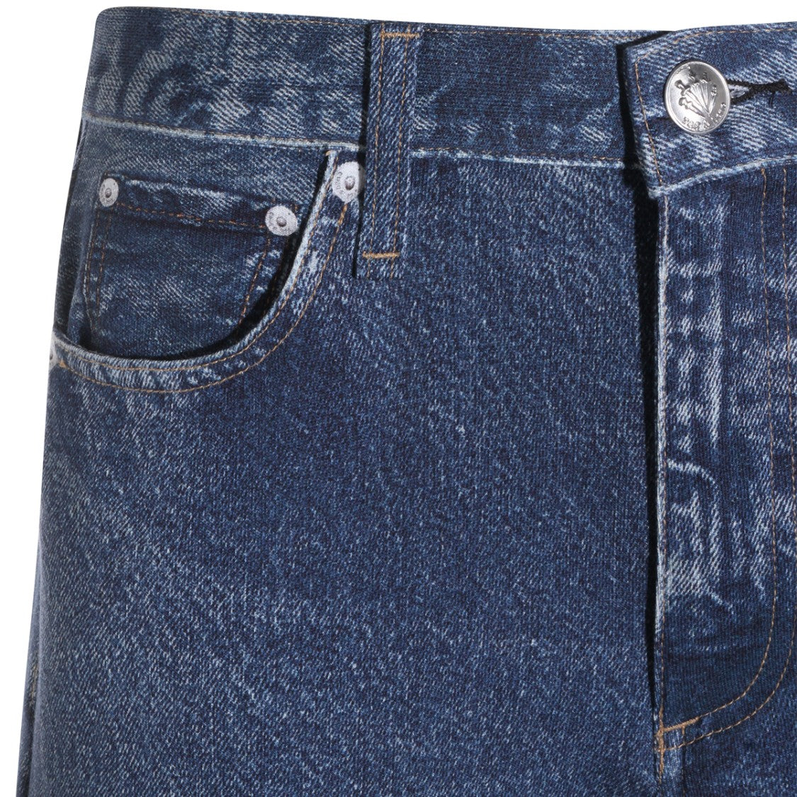 Rag & Bone Wide-Leg Jeans With High Waist