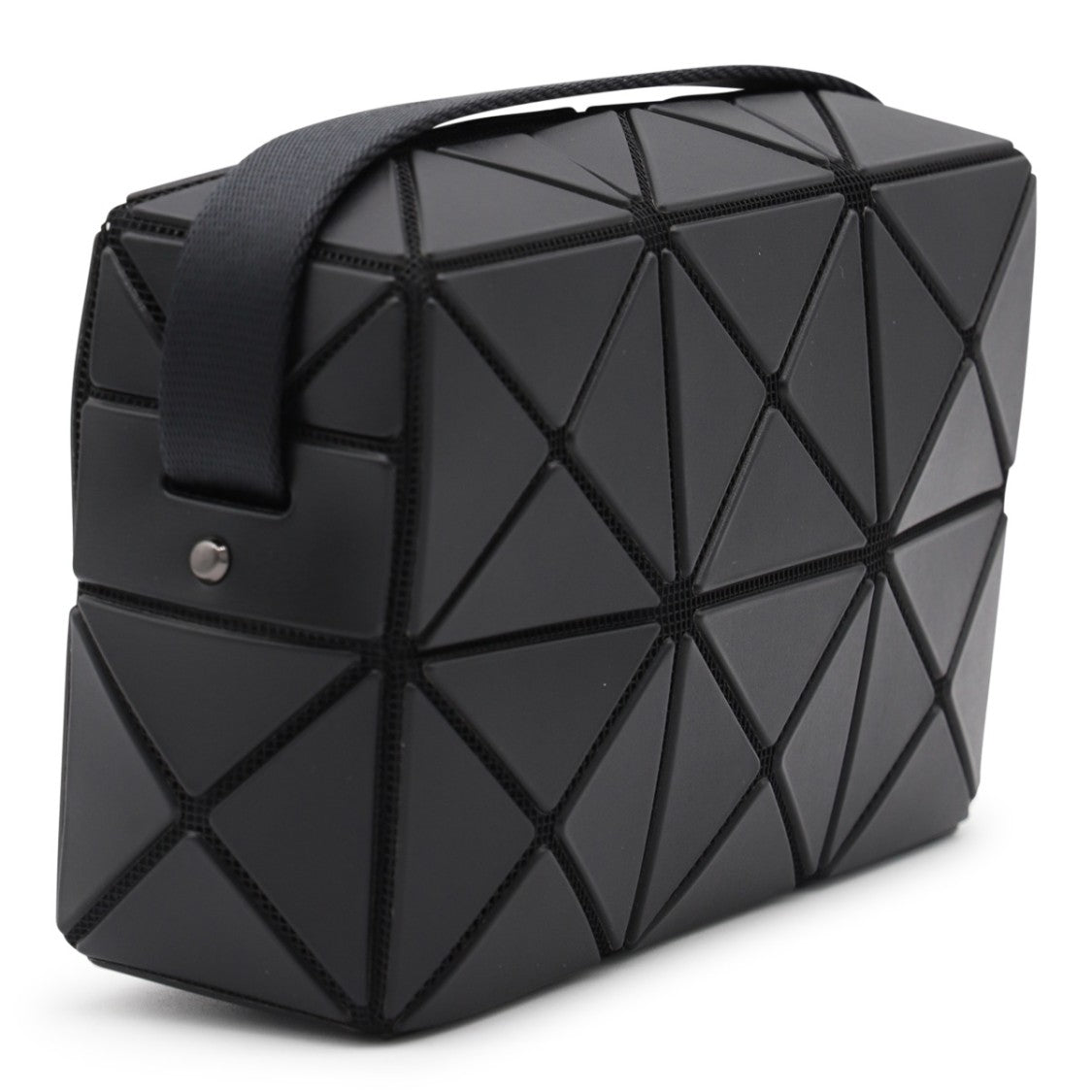 Bao Bao Issey Miyake Geometric Black Bag With Faceted Surface