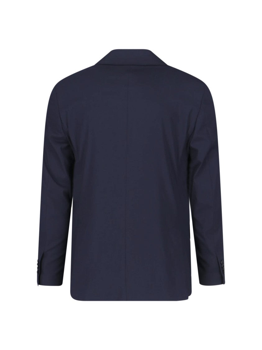 Lardini Single-Breasted Suit Blue