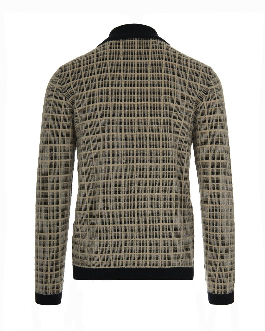 Emporio Armani Multicolor Virgin Wool Sweater