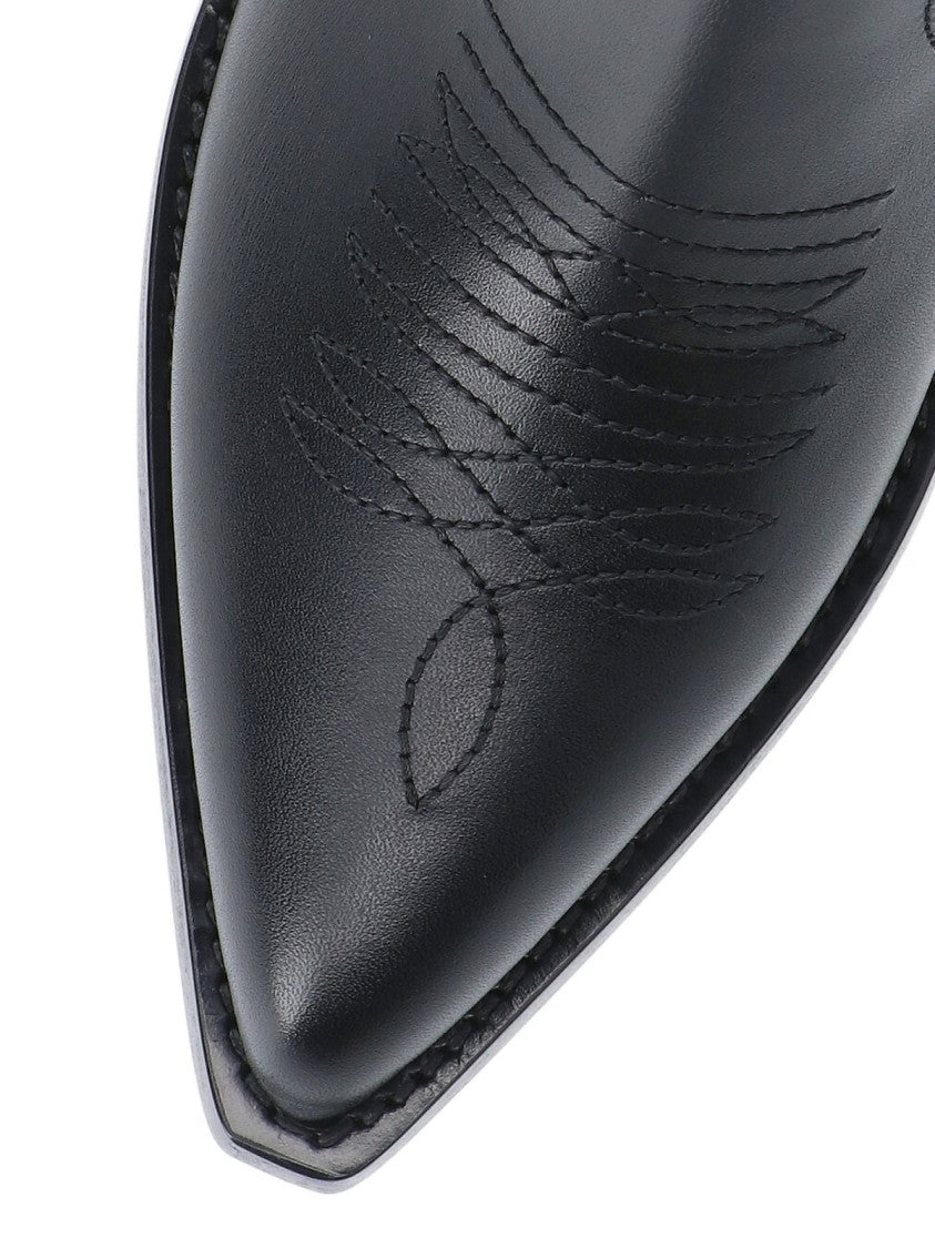 Céline "Leon" Boots Black